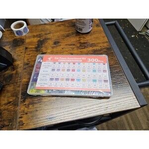 JOREST 300 Pcs Car Fuse Assortment Kit Micro Regular Mini Blade Fuses Automotive